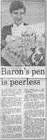 Barons Pen is Peerless - Grimsby Evening Telegraph - 15 June 1987